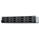 Synology RackStation RS2423RP+ NAS Rack Server (2U) Ryzen Embedded V1780B 8 GB DDR4 0 TB DiskStation Manager Black, Gray