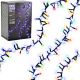 10. CHRISTMAS TREE LIGHTS 710 LED LIGHT CHAIN MULTICOLOR/WHITE