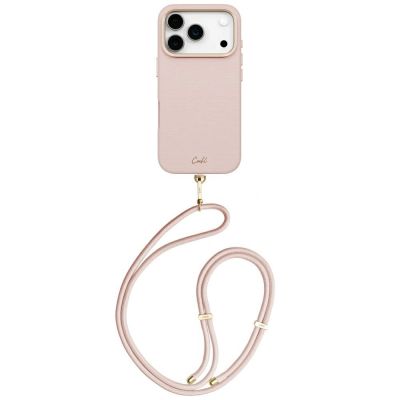 Uniq Coehl Mirelle Magnetic Charging Case for iPhone 17 Pro - Pink