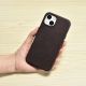 13. iCarer Oil Wax Premium Leather Case iPhone 14 Plus Magnetic Leather Case with MagSafe Brown (WMI14220703-BN)