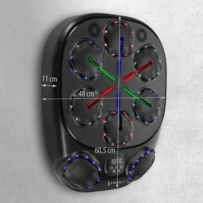 4. TB10 ELECTRONIC BLUETOOTH BOXING TARGET WITH MUSIC AND GLOVES 4000MAH HMS BATTERY