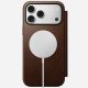 3. Nomad Modern Leather Folio Cell Phone Case 17.5 cm (6.9") Brown