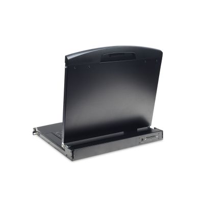 6. Digitus Modular Console with 19” (48.3 cm) TFT Monitor, 16-Port Cat. 5 KVM Switch & Touchpad, German Keyboard