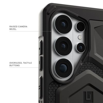 4. Urban Armor Gear Monarch Pro Kevlar Cell Phone Case 17.5 cm (6.9") Black