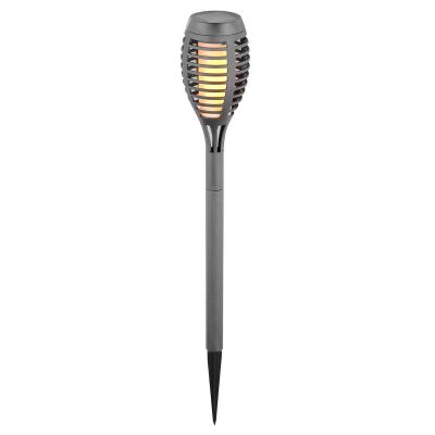 3. TORCH SOLAR LAMP DANCING FLAMES 12 LED SMD 7.5x7.5x46.5CM GRAY