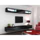 12. TV cabinet VIGO '140' 30/140/40 black/black combination