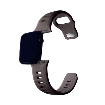 10. 3mk Silicone Watch Strap for Apple Watch 42 / 44 / 45 / 49 mm - brown