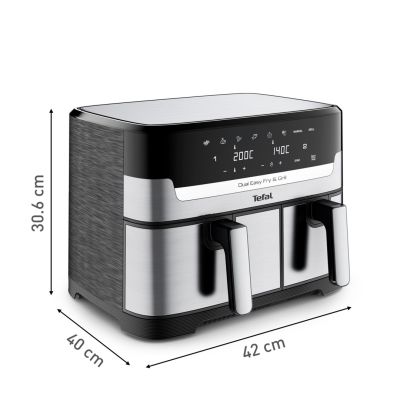 23. TEFAL DualEasy EY905D10 air fryer
