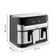 23. TEFAL DualEasy EY905D10 air fryer