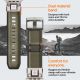 13. Spigen DuraPro Armor Strap for Apple Watch 44 / 45 / 46 / 49 mm - Green
