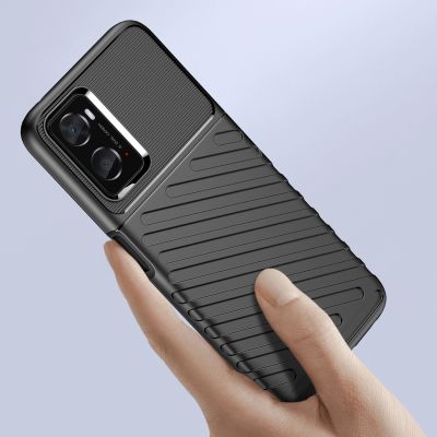 2. Thunder Case flexible armored cover for Oppo A76 / Oppo A36 / Realme 9i black