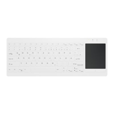 Contour Design Active Key AK-C4412F Medical Keyboard USB QWERTZ German White