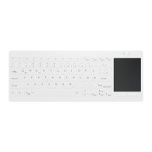Contour Design Active Key AK-C4412F Medical Keyboard USB QWERTZ German White