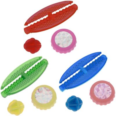 11. SET OF 21 XQMAX BEADS FOR DECORATION OF BICYCLE SPOKES