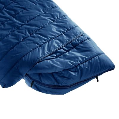 6. Deuter Starlight SQ Children's Sleeping Bag (130-170 cm) - Nightblue/Redwood