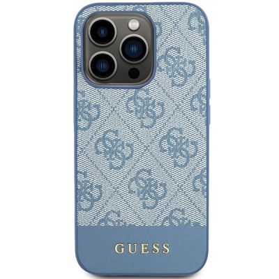 3. Guess 4G Stripe Collection case for iPhone 15 Pro - blue