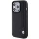 2. BMW Leather Blue Dots iPhone 15 Pro Max Case - Black