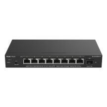 Ruijie Networks RG-ES209MG-P Network Switch Managed L2 2.5G Ethernet (100/1000/2500) Support PoE Black