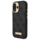 2. Guess 4G Logo Plate MagSafe Case for iPhone 16 Plus - Black