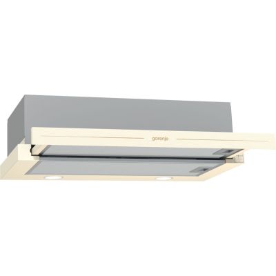 3. GORENJE BHP62CLI telescopic hood beige cream
