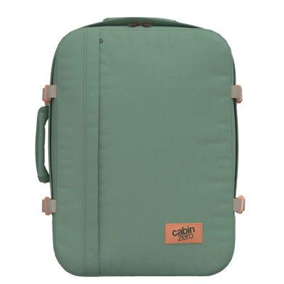 2. CabinZero Classic 2-in-1 Travel Bag Backpack 44L Sage Forest - CZ062401