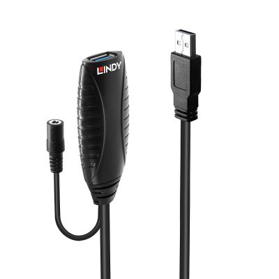 2. Lindy 43156 USB Cable USB 3.2 Gen 1 (3.1 Gen 1) 10m USB A Black