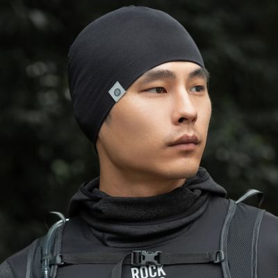 3. Rockbros YDM002 Tencel + Wool Hat, One Size, Black