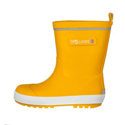 Trollkids Kids Lysefjord Rubber Boots golden yellow (471-703)
