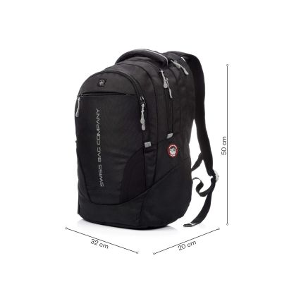 51. Swissbags Backpack with Laptop Bag 17.3" Zurich 33 L 76201