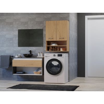 5. Washing machine cabinet POLA MINI DK 64x30xH90 artisan