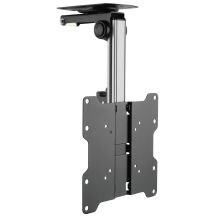 Techly ICA-CPLB 222 TV Mount for 94cm (37") Black, Silver