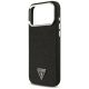 6. Guess Glitter Triangle Logo MagSafe Case for iPhone 17 Pro Max - Black