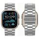 3. Tech-Protect Stainless Bracelet for Apple Watch 44 / 45 / 46 / 49 mm – Silver