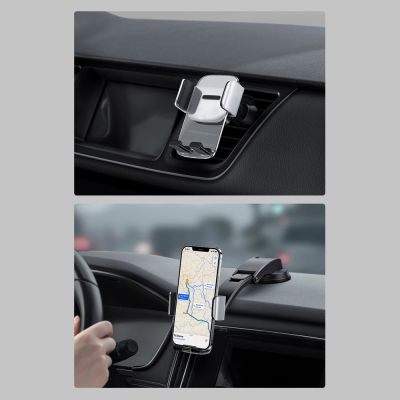 17. Baseus 2in1 car holder for cockpit and ventilation grille black (SUYK000001)
