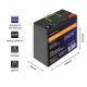 3. QOLTEC LIFEPO4 LITHIUM IRON PHOSPHATE BATTERY | 12.8V | 24AH | 307.2WH | BMS