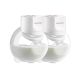 4. Momcozy S12 Pro Quick White Double Pack | Breast Pump | Wireless, Double, White