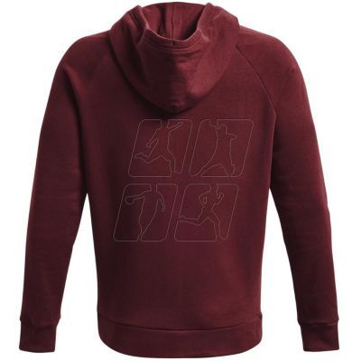 2. Under Armor Rival Fleece FZ Hoodie M 1357111 690