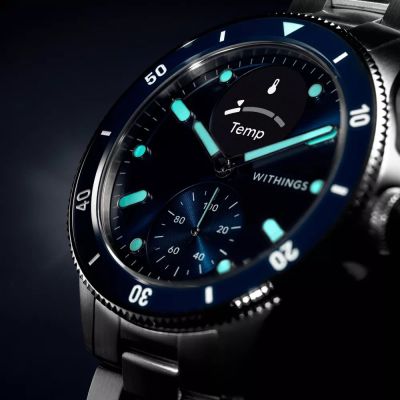 3. Withings Scanwatch Nova -älykello watch, 42 mm, sininen