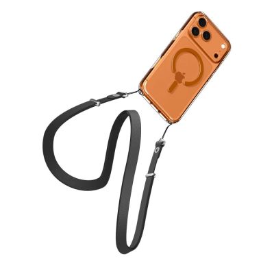 8. Spigen Ultra Hybrid MagSafe Case for iPhone 17 Pro - Clear Orange