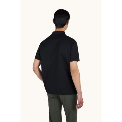 2. Paul&Shark men's cotton polo shirt black 99311001-11 – elegant and durable