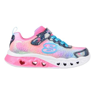 2. Skechers S-Lights Flutter Heart Lights - Simply Love 302315L-NVMT Navy/Multi