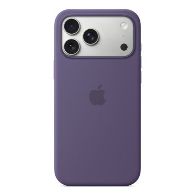 Apple iPhone 17 Pro Max Silicone Case with MagSafe (Misty Purple)