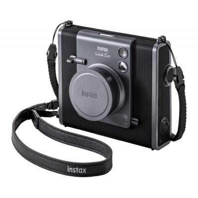13. FUJIFILM Instax WIDE Evo Black EX D CMOS Hybrid Instant Camera Black