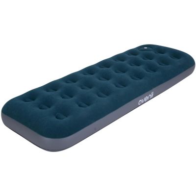 7. FLOCKED MATTRESS FOR 1-PERSON WITH BUILT-IN FOOT PUMP 191x73x22CM 24130