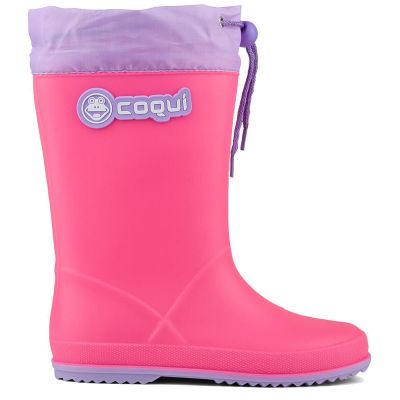 6. Coqui Rainy Collar Jr Wellington boots 8509-100-3602