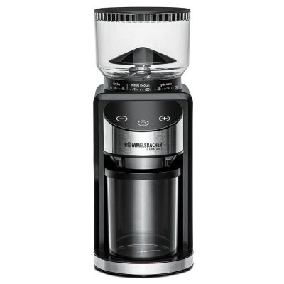 3. Rommelsbacher EKM 400 Coffee Grinder (8340434) 200W Black, Stainless Steel