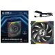 Lian Li UNI FAN SL Wireless LCD 120 Computer Case Fan 12 cm Black 1 pc.