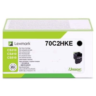 2. Lexmark Toner 70C2HKE Black