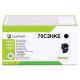 2. Lexmark Toner 70C2HKE Black