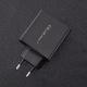 6. QOLTEC WALL CHARGER 42W | 5-20V | 2.25-3A | USB TYPE C PD | USB | BLACK